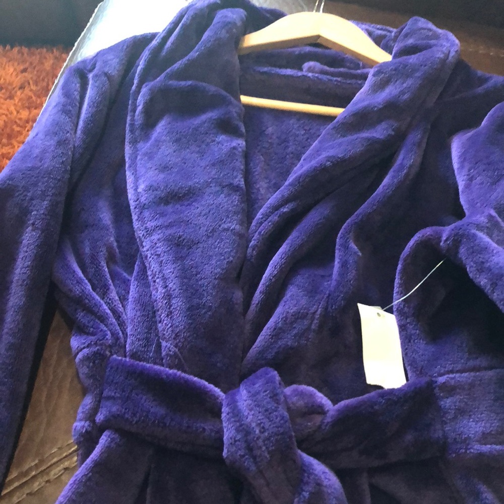 NWT plush robe.